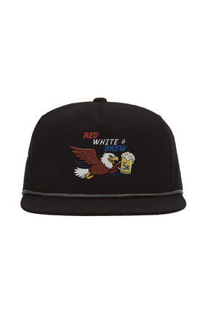 Red White & Brew 5K Rope Hat