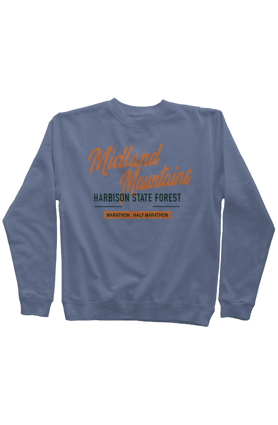 Midland Mountains Trail Series Pigment Dyed Crew Neck