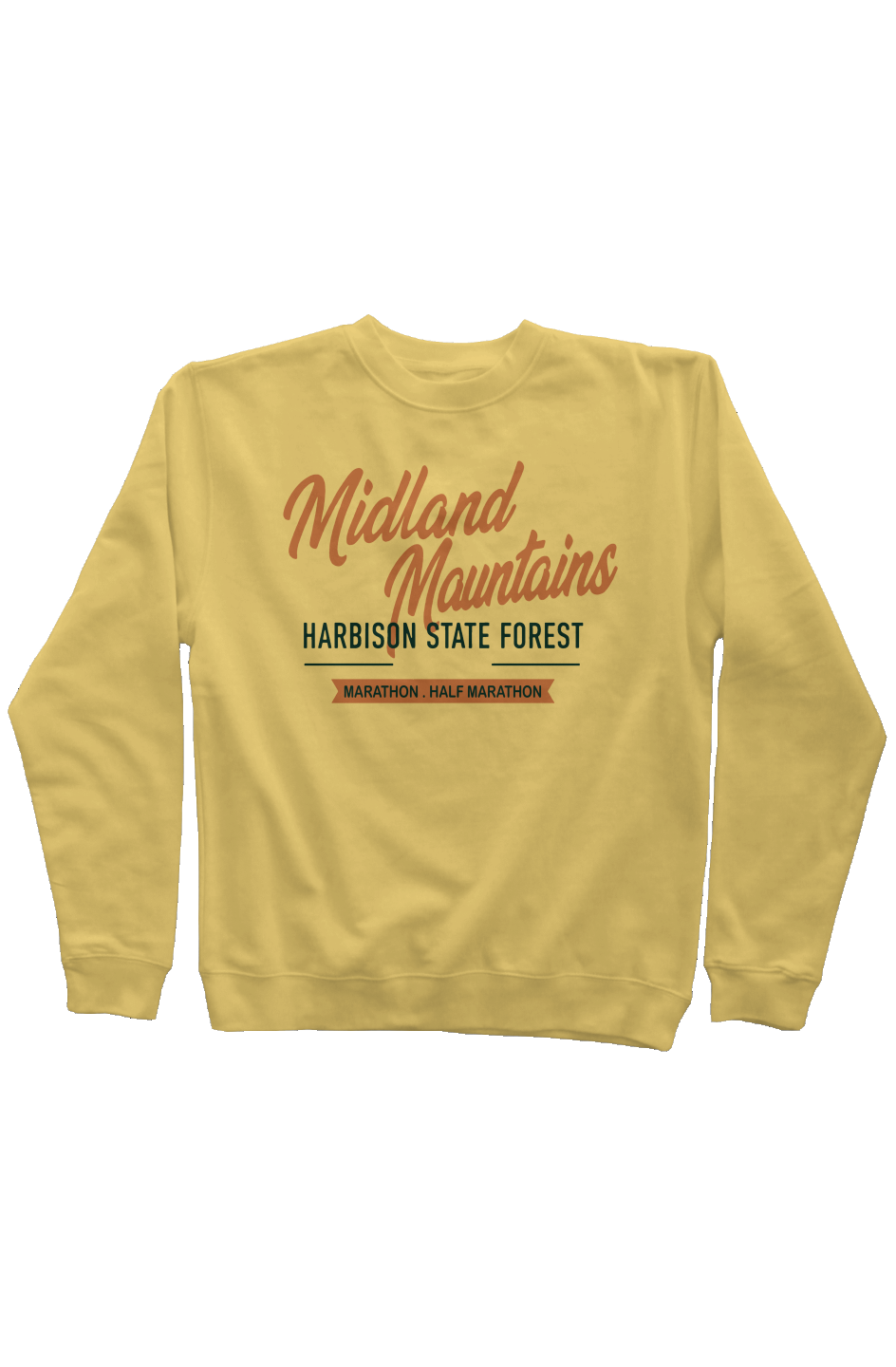 Midland Mountains Trail Series Pigment Dyed Crew Neck