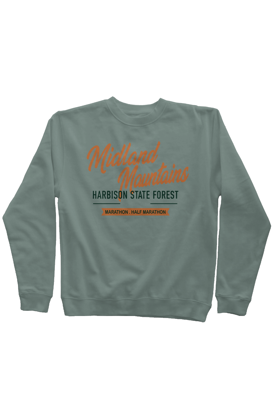 Midland Mountains Trail Series Pigment Dyed Crew Neck