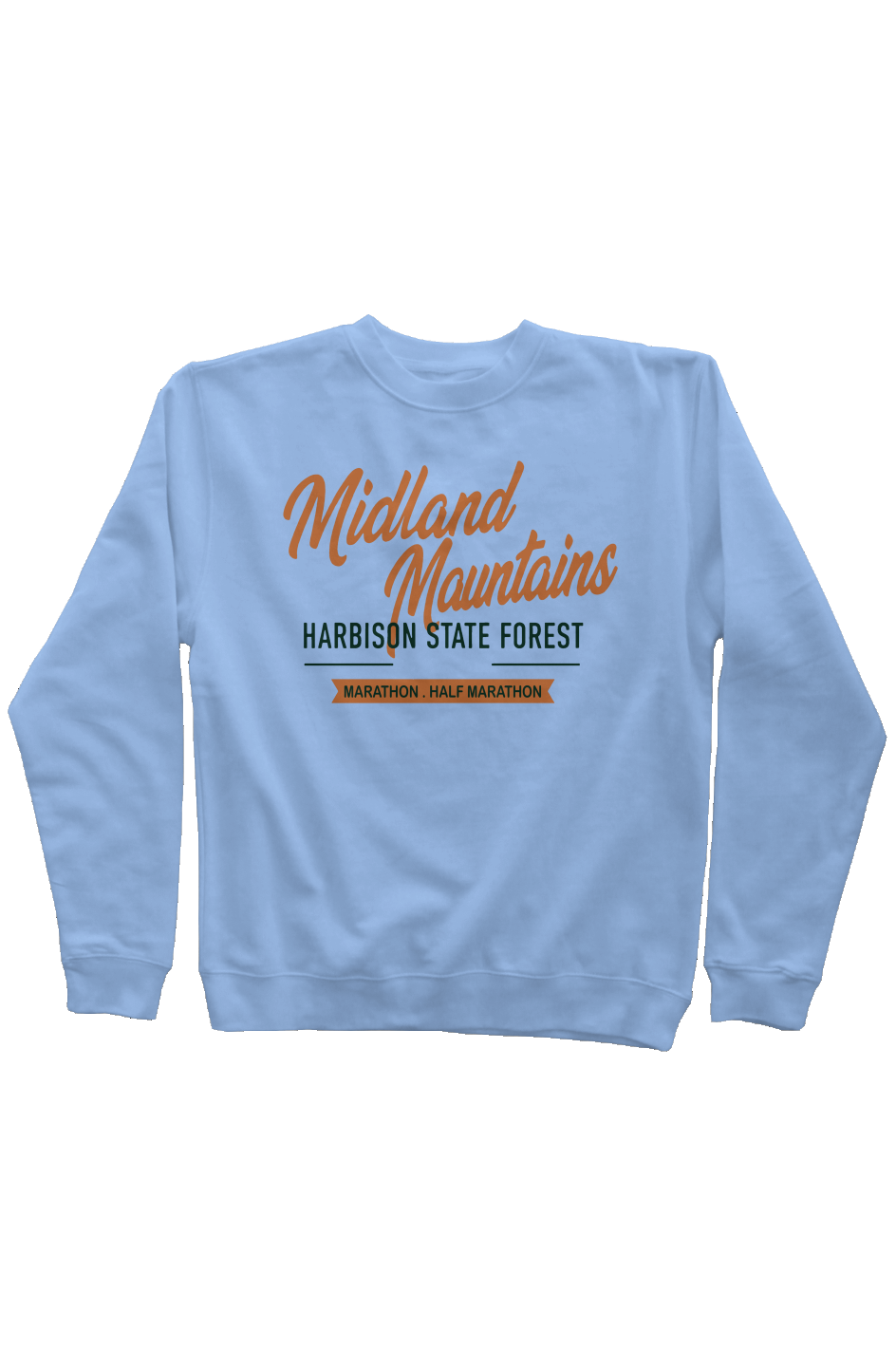 Midland Mountains Trail Series Pigment Dyed Crew Neck