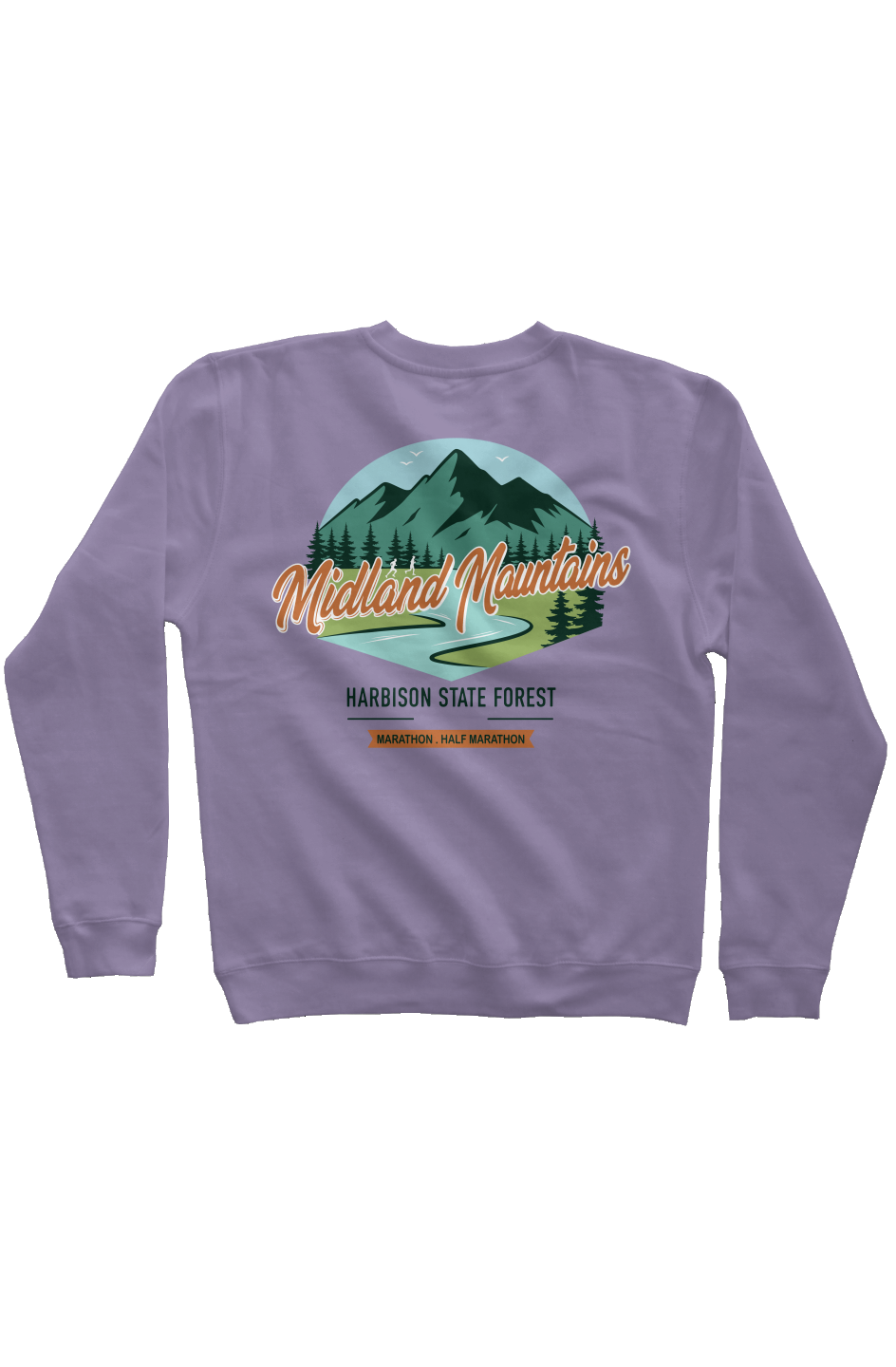 Midland Mountains Trail Series Pigment Dyed Crew Neck