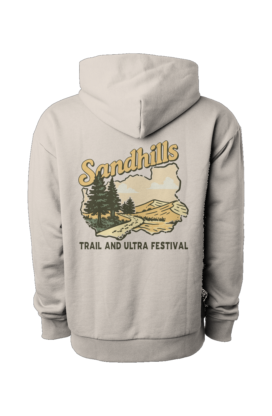 Sandhills Trail & Ultra Festival Heaveyweight Hooded Sweatshirt