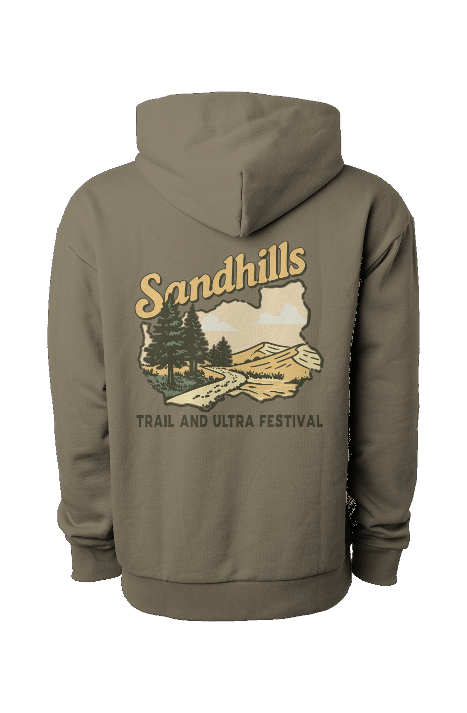 Sandhills Trail & Ultra Festival Heavyweight Hooded Sweatshirt
