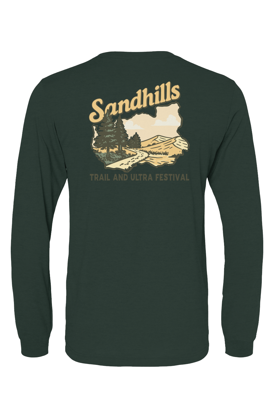 Sandhills Trail & Ultra Festival Triblend L/S Tee