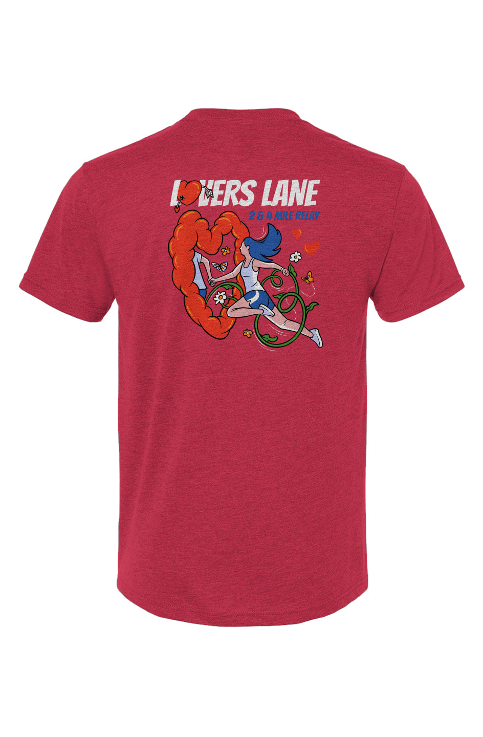 Lovers Lane 2 Mile & Relay Triblend Crew