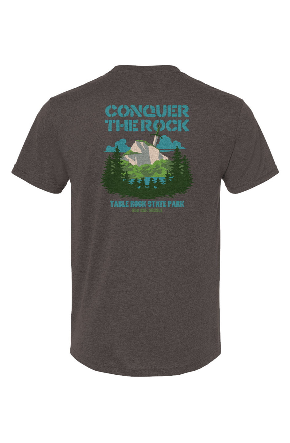 Conquer the Rock Triblend Crew