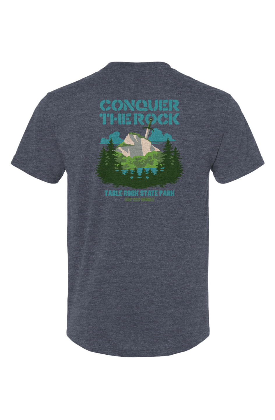 Conquer the Rock Triblend Crew