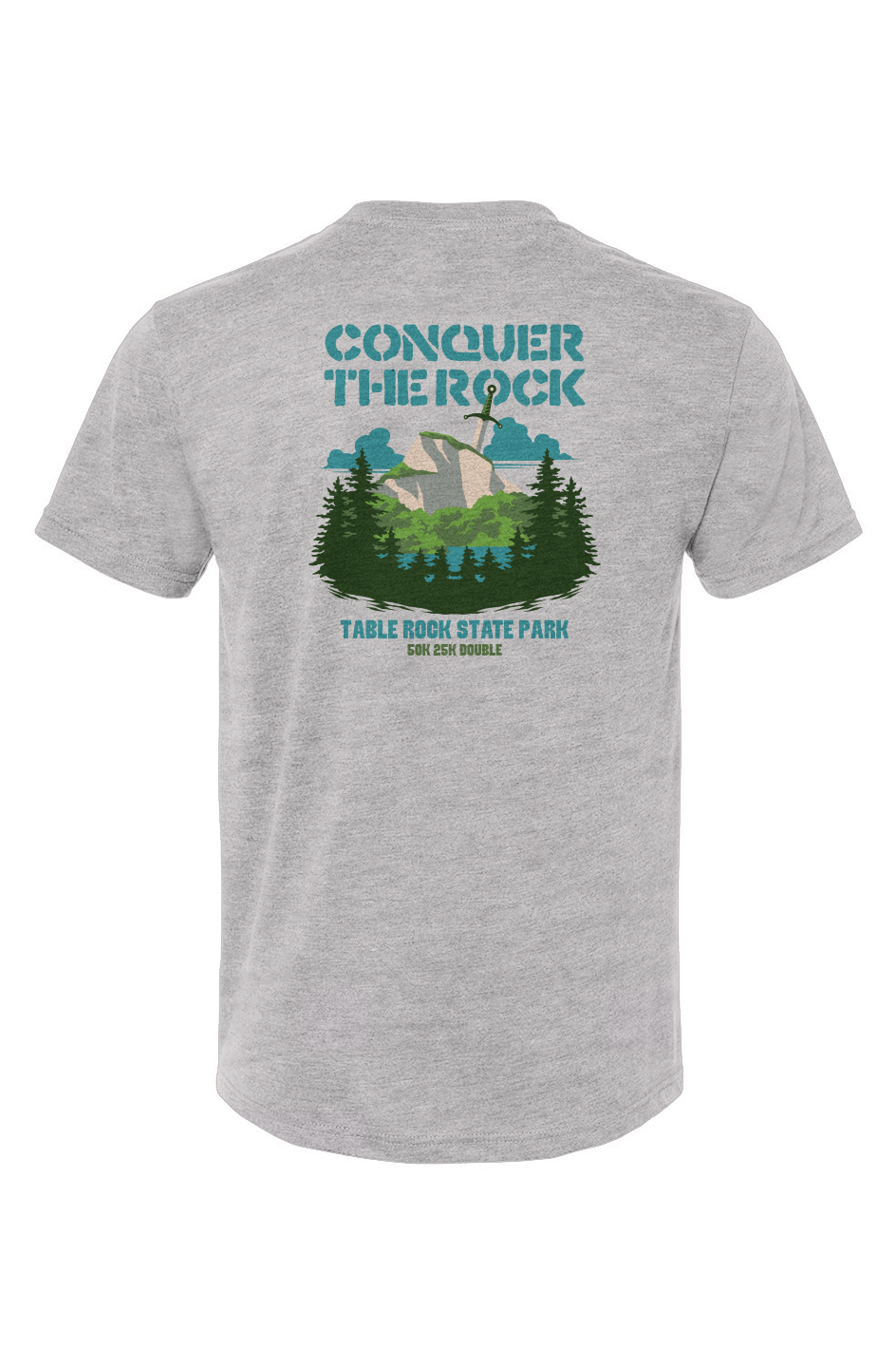 Conquer the Rock Triblend Crew
