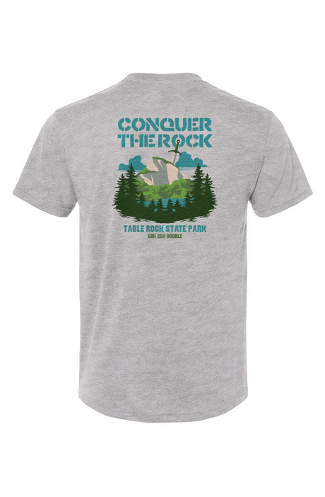 Conquer the Rock Triblend Crew
