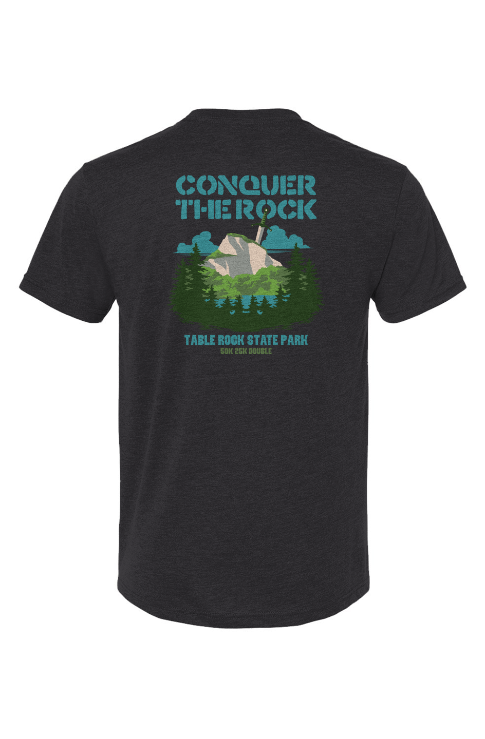 Conquer the Rock Triblend Crew