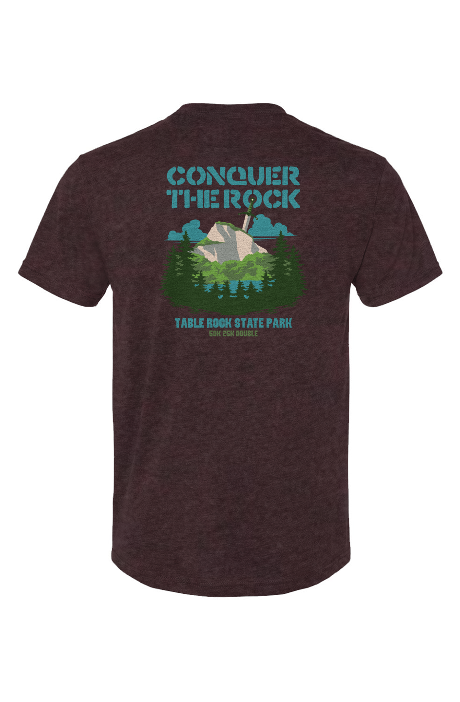 Conquer the Rock Triblend Crew