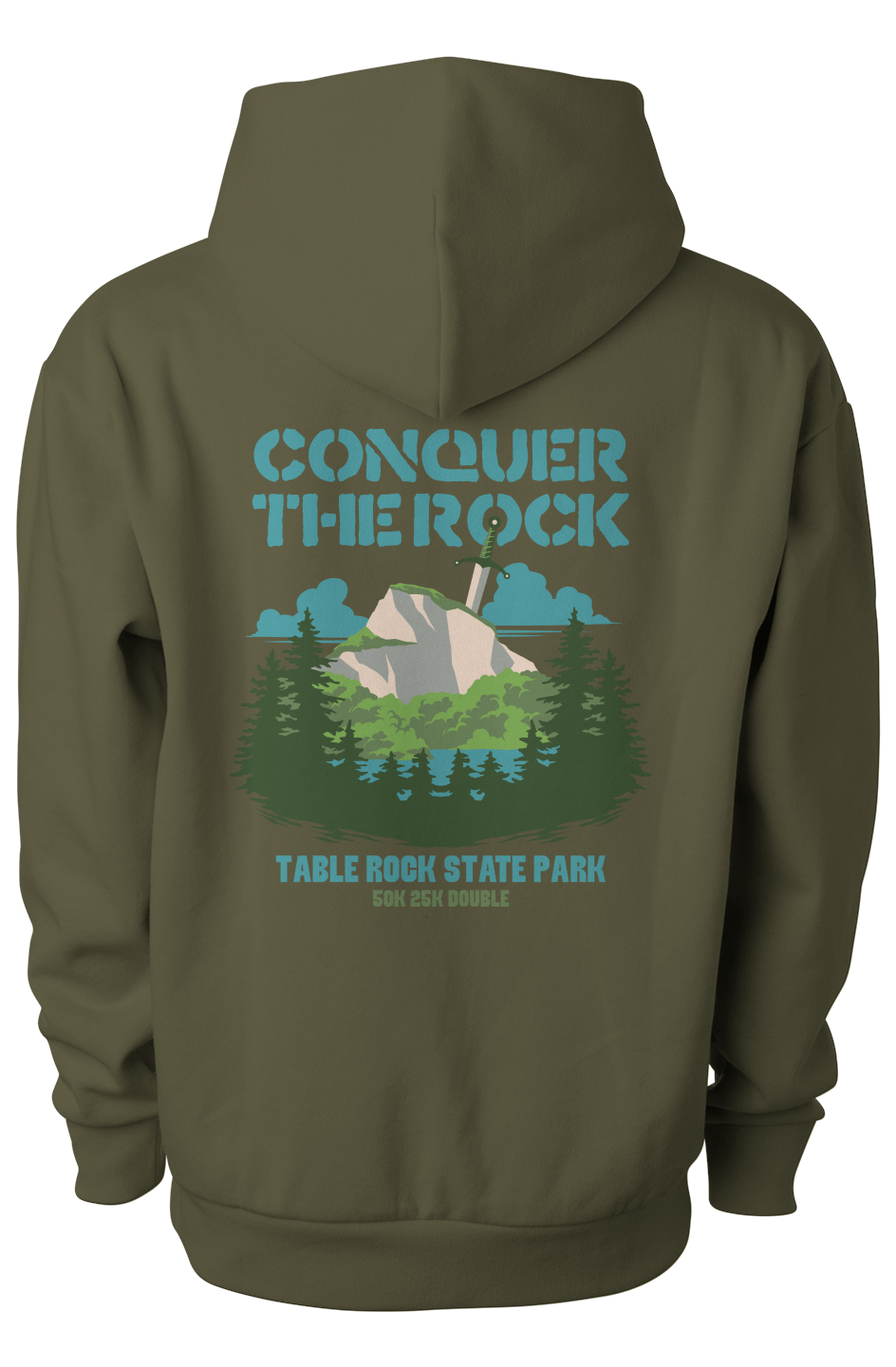 Conquer the Rock Heavyweight Pullover Hoodie