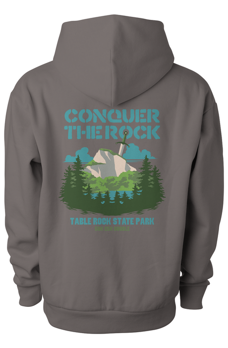 Conquer the Rock Heavyweight Pullover Hoodie
