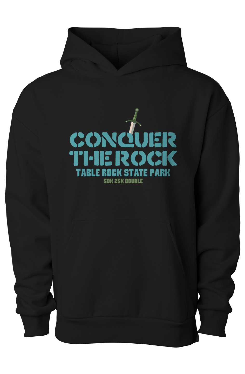 Conquer the Rock Heavyweight Pullover Hoodie