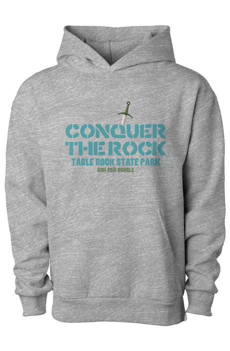 Conquer the Rock Heavyweight Pullover Hoodie