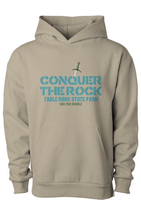 Conquer the Rock Heavyweight Pullover Hoodie