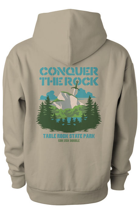 Conquer the Rock Heavyweight Pullover Hoodie