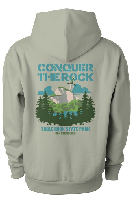Conquer the Rock Heavyweight Pullover Hoodie