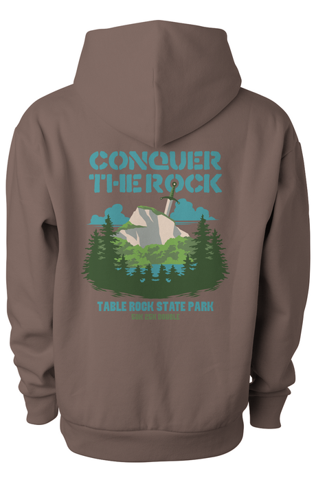 Conquer the Rock Heavyweight Pullover Hoodie
