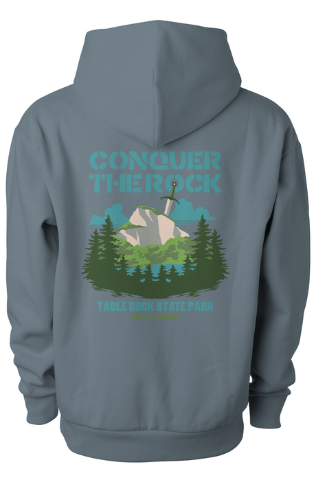 Conquer the Rock Heavyweight Pullover Hoodie