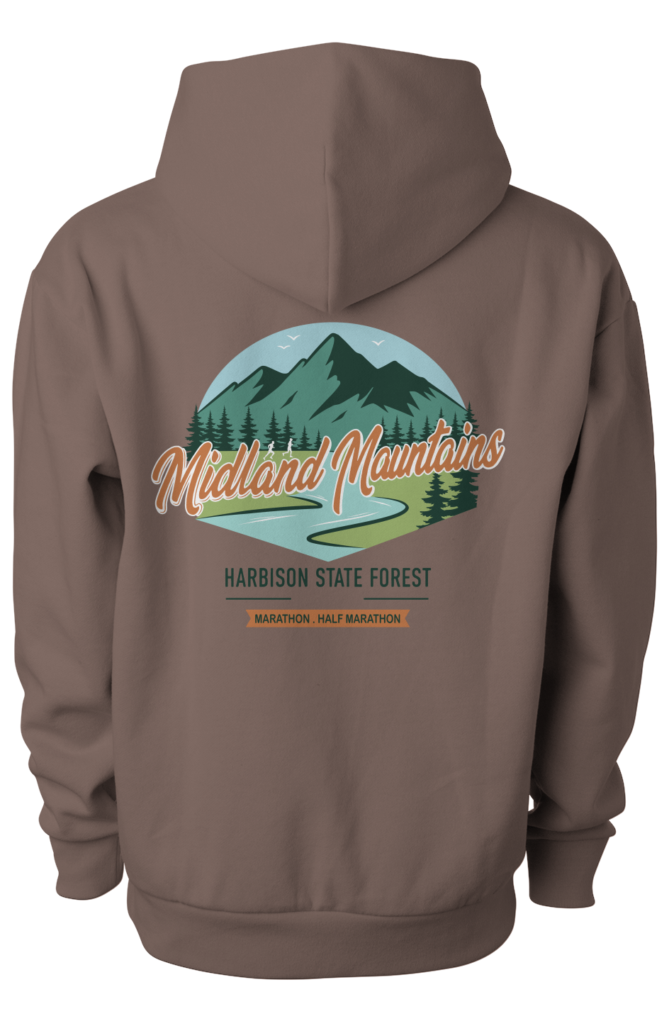 Midland Mountains Trail Series Midweight Pullover Hooded Sweatshirt