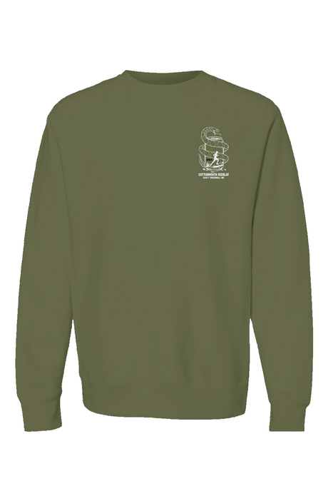 Cottonmouth Beer Relay Premium Heavyweight Cross Grain Crewneck