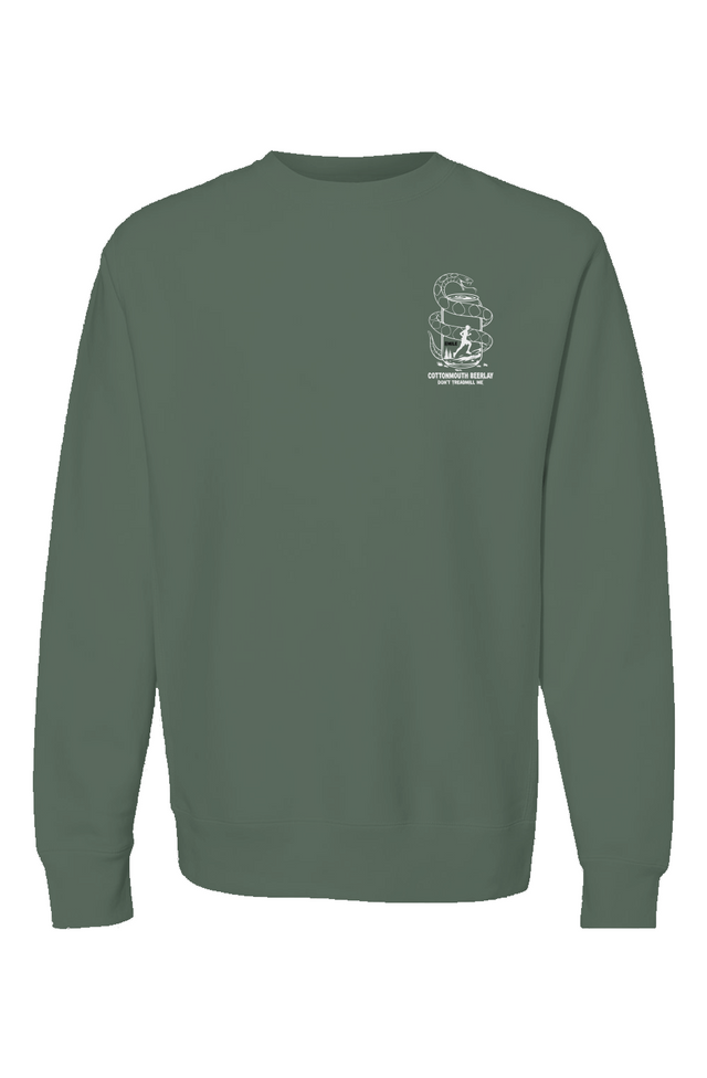 Cottonmouth Beer Relay Premium Heavyweight Cross Grain Crewneck