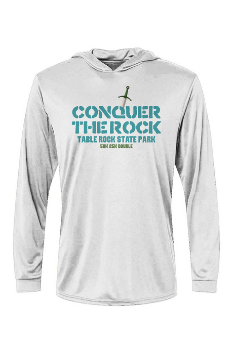 Conquer the Rock Bahama Hooded L/S Performance Tee