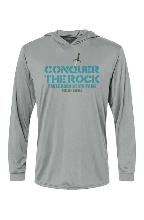 Conquer the Rock Bahama Hooded L/S Performance Tee
