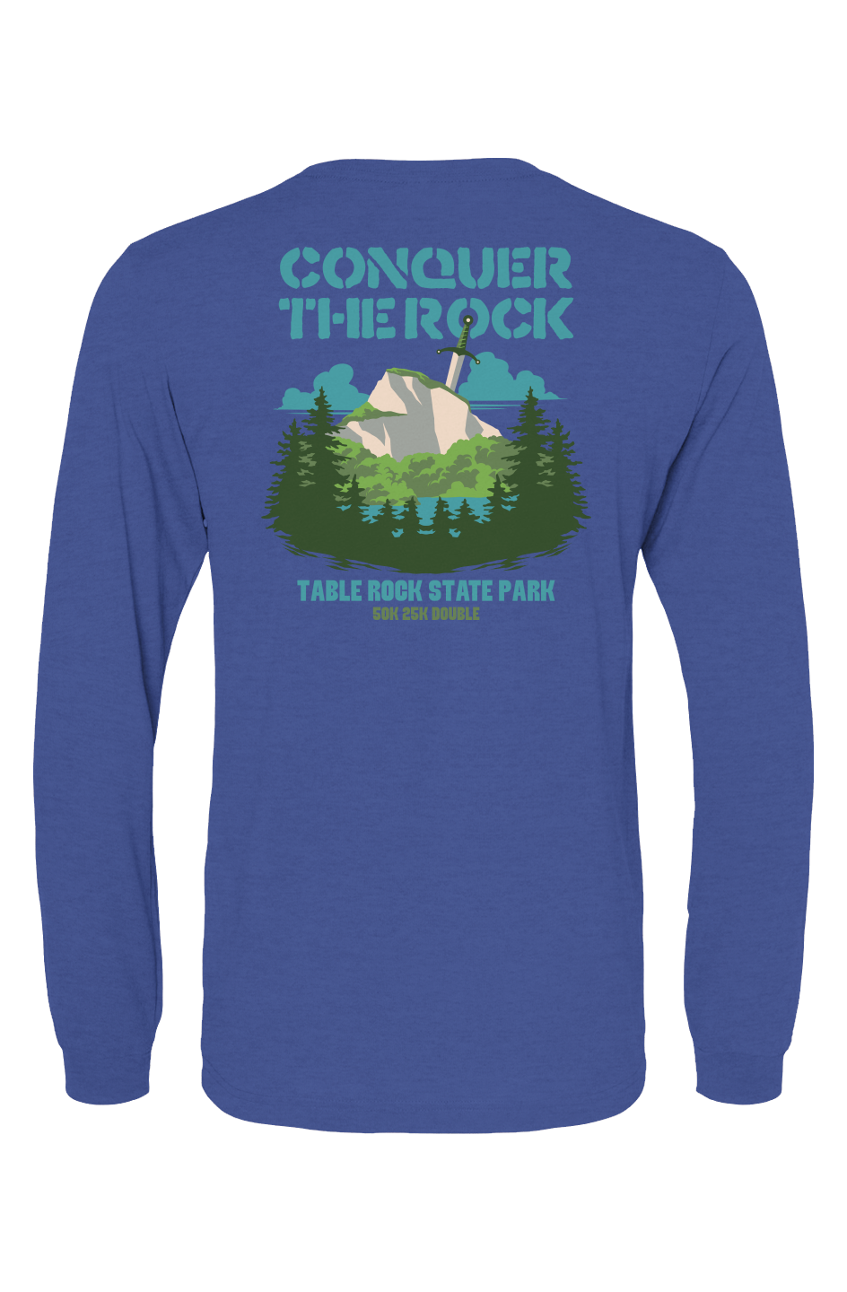 Conquer the Rock Triblend L/S Tee