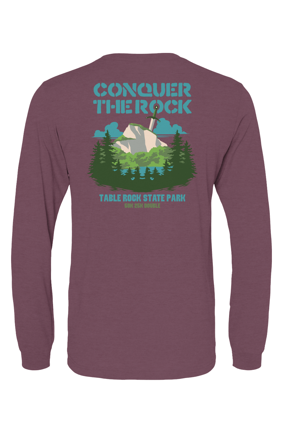 Conquer the Rock Triblend L/S Tee