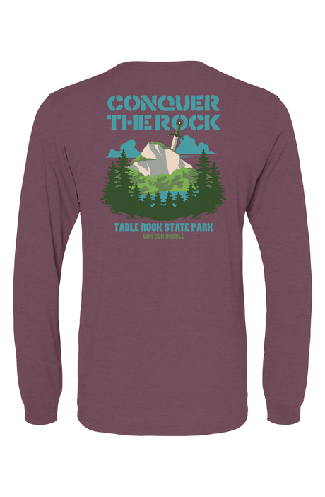 Conquer the Rock Triblend L/S Tee