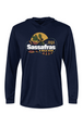 Sassafras 8 Mile Road Race Bahama Hooded L/S Performance Tee