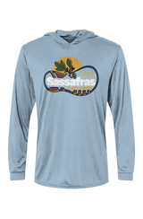 Sassafras 8 Mile Road Race Bahama Hooded L/S Performance Tee