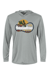 Sassafras 8 Mile Road Race Bahama Hooded L/S Performance Tee