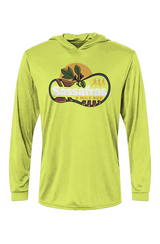 Sassafras 8 Mile Road Race Bahama Hooded L/S Performance Tee