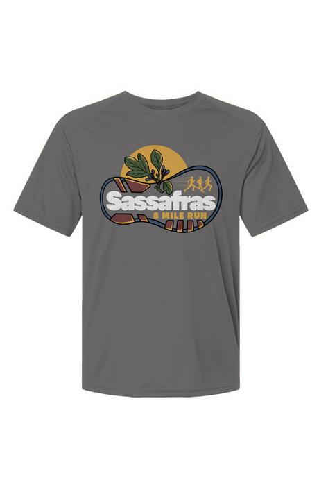 Sassafras 8 Mile Road Race Islander Performance Tee