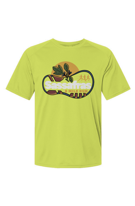 Sassafras 8 Mile Road Race Islander Performance Tee