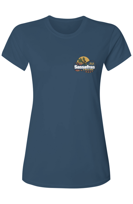 Sassafras 8 Mile Road Race Islander Performance Tee