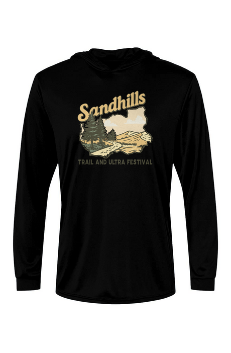Sandhills Trail & Ultra Festival Bahama Hooded L/S Performance Tee