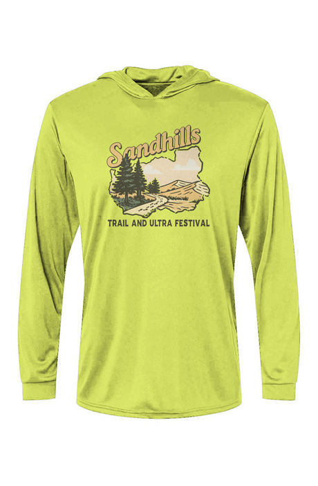 Sandhills Trail & Ultra Festival Bahama Hooded L/S Performance Tee