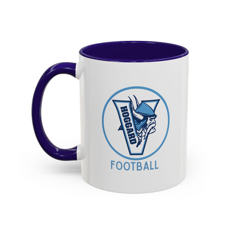 Hoggard Vikings Football Color Accent Mug —  11oz/15oz