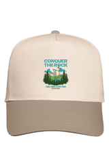 Conquer the Rock Five Panel Two Tone Cap