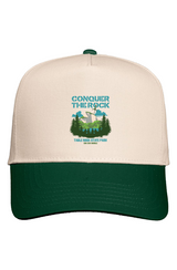 Conquer the Rock Five Panel Two Tone Cap
