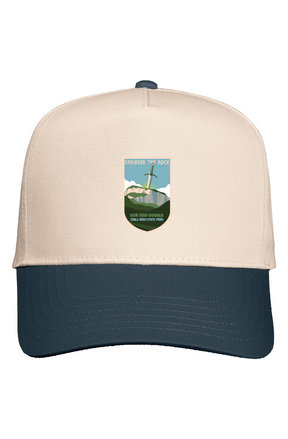 Conquer the Rock Five Panel Two Tone Cap