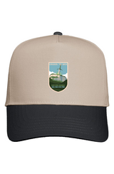 Conquer the Rock Five Panel Two Tone Cap