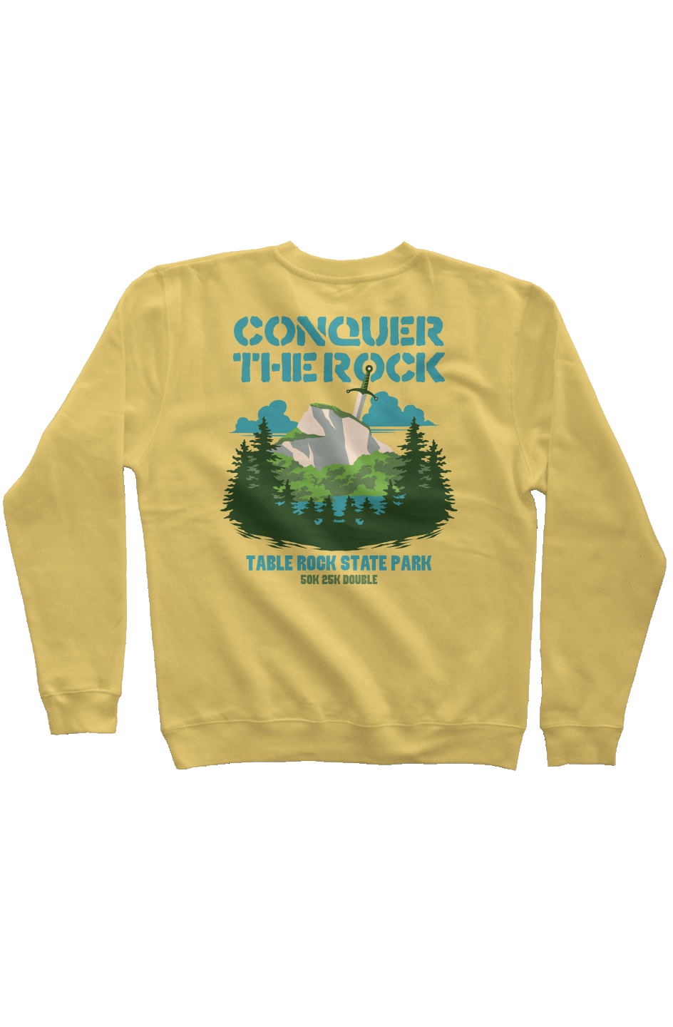 Conquer the Rock Pigment Dyed Crew Neck