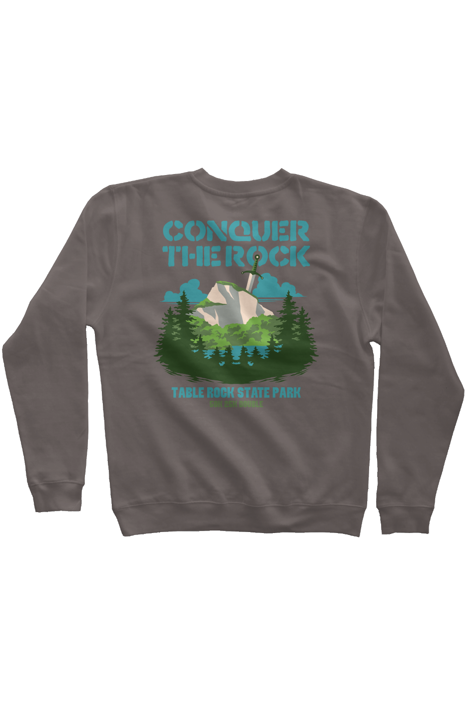 Conquer the Rock Pigment Dyed Crew Neck