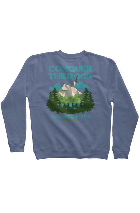 Conquer the Rock Pigment Dyed Crew Neck